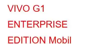 VIVO G1 ENTERPRISE EDITION Mobil Telefon Xüsusiyyətləri