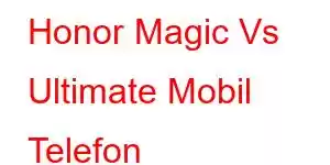 Honor Magic Vs Ultimate Mobil Telefon Xüsusiyyətləri